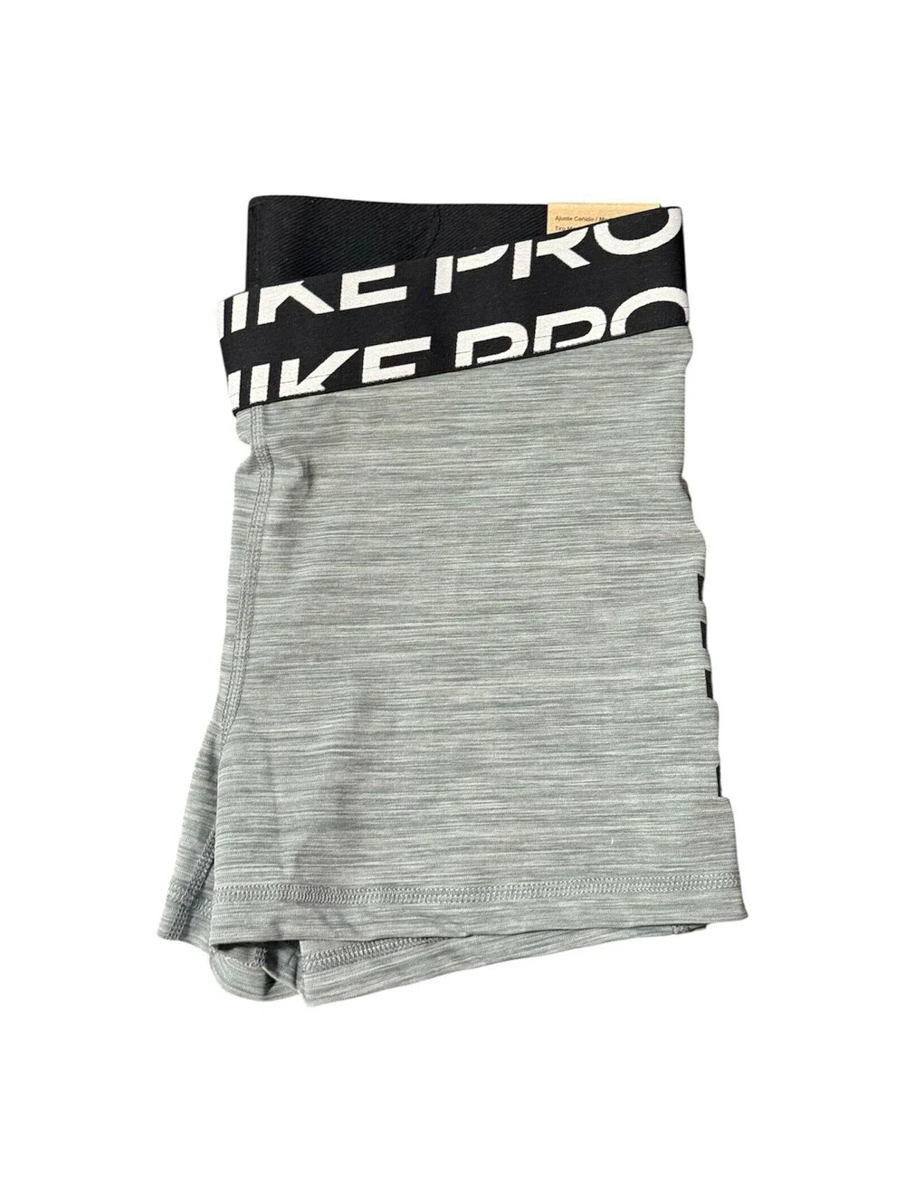 Nike Pro Women 3” Compression Shorts Tight Fit Mid Rise DD6265-084 Size Large